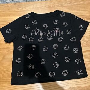 Hello Kitty Black and Pink T shirt